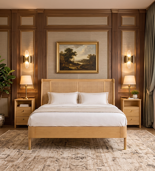 Haven Bed In Natural Color 